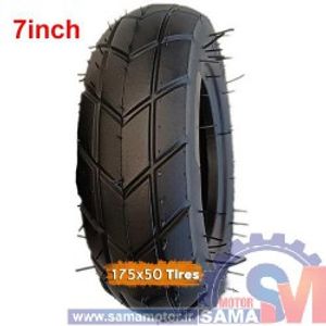لاستیک اسکوتری بادی سایز 7 اینچ 50*175