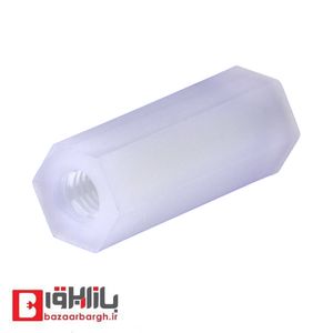 اسپیسر پلاستیکی دو سر مهره 15 میلیمتری htp-315