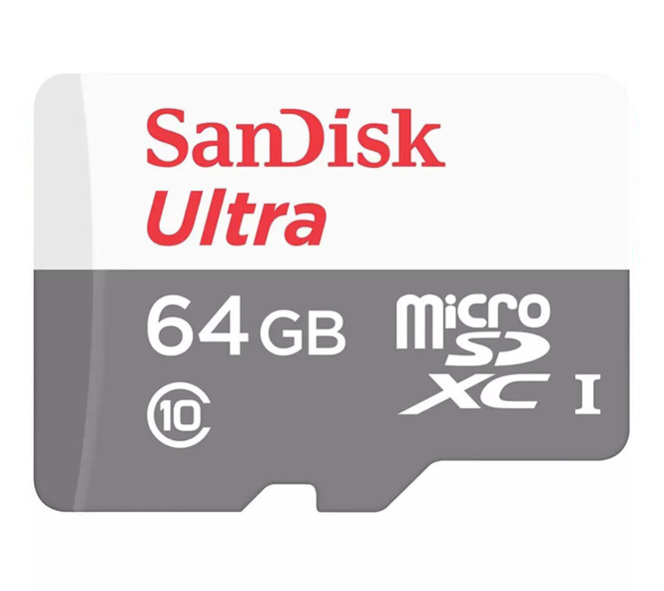 کارت حافظه 64 گیگ سن دیسک سرعت 100 - SanDisk micro SD 64GB Ultra