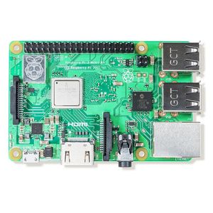 برد رزبری پای +Raspberry Pi 3 B مدل +B بی پلاس (اورجینال - ساخت انگلستان UK)