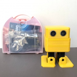 پکیج آموزشی ربات اتو با آردوینو نانو و زبان C و سنسور التراسونیک SRF04 و سروو موتور SG90