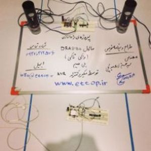 دانلود سورسکد و شماتیک پروژه راه اندازي ماژول انتقال بي سيم صوت در مسافت طولاني با ماژول DRA818 روی ( بردبورد ) با میکروکنترلر ATMEGA8 +  پروژه دانشجویی برق و الکترونیک