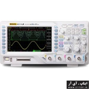 اسیلوسکوپ 100 مگاهرتز لاجیک دار 4 کانال ریگول MSO1104Z / سرعت نمونه برداری 1GSa/S / مجهز به لاجیک آنالایزر 16 کانال / دارای فانکشن FFT و فیلتر دیجیتال جهت پیاده کردن بالا گذز،پایین گذر و میان گذر / قابل اتصال به کامپیوتر با پورت USB و نرم‌افزار UltraScope