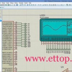 دانلود سورسکد و شماتیک پروژه   شبيه سازي اسيلوسكوپ ديجيتال توسط ميكروي آرم سري Lpc2138 در نرم افزار قدرتمند پروتئوس +  پروژه دانشجویی برق و الکترونیک