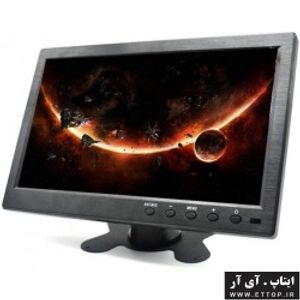 نمایشگر 10.1 اینچ دارای ورودی VGA+AV+HDMI+BNC مانیتور صنعتی