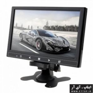 نمایشگر و مانیتور پرتابل 7 اینچ دارای ورودی VGA+AV+HDMI به همراه کنترل / قابلیت استفاده در خودرو پروژه های برق و الکترونیک / استفاده به عنوان تلویزیون و پخش ویدئو / استفاده در صنایع پزشکی ، لوازم خانگی و خودرویی