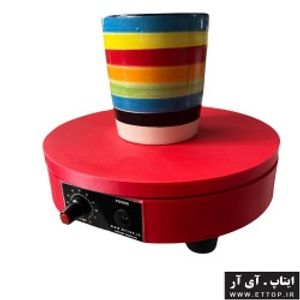 میز گردان 12 کیلوگرم  rotary table  میز دوار بدون صدا  / میز چرخان 12 کیلوگرم / مناسب جهت دکوراسیون / پروژه های عکس برداری و اسکنر / قطر 20 سانتی متر دارای ولوم تنظیم سرعت