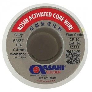 سیم لحیم 0.4mm 100gr آساهی اصلی