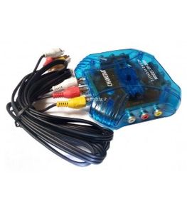 سوییچ 3 به 1 پورت AV فیش سه رنگ RCA تلویزیون