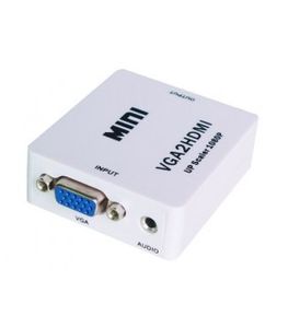 مبدل VGA به HDMI با ورودی AUX مدل UP