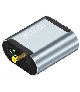 مبدل صدای اپتیکال دیجیتال به آنالوگ aux و rca
