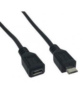 کابل افزایش طول Micro USB نری به مادگی