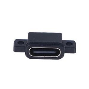 کانکتور مادگی Type-c بردی 4 پین ضد آب IPX67