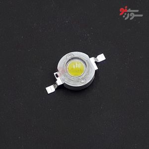 Power LED سفید 1W چیپ 33mil زنردار