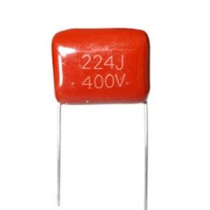 خازن پلی استر 220nF / 400V / 5%