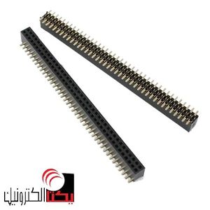 پین هدر مادگی40*2 پین 1.27 میلیمتر SMD