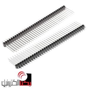 پین هدر نری صاف پایه بلند 15 میلیمتر 40*2 پین 2.54 میلیمتر