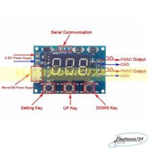 ماژول PWM دو کاناله با نمايشگر XY-PWM