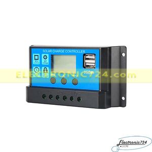 شارژ کنترلر سولار 10 آمپر PWM Solar Charge Controller 10A