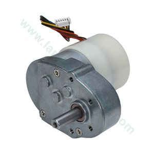 موتور گیربکس دار دی سی انکدر دار YGY6138-R528C (12V 65RPM)