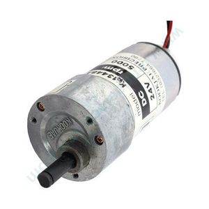 موتور دی سی گیربکس دار KM3448A (24V 500RPM)