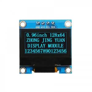 ماژول نمایشگر OLED رنگ آبی 0.96 اینچ با درایور SSD1306