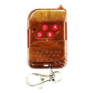 ریموت کنترلر فیکس کد 4 کانال طرح چوب 433MHz همراه با باتری
