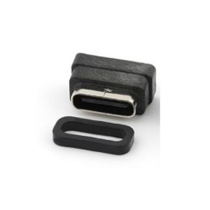 کانکتور مادگی Type-c بردی 6 پین ضدآب