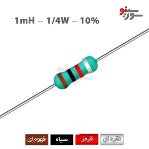 سلف اکسیال 1mH-1/4W