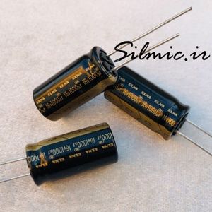 خازن الکترولیتی 1000 میکرو فاراد 16 ولت گرید صوتی النا  BLACK GOLD  R2O