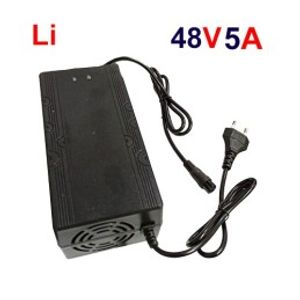 شارژر اسکوتری 48 ولت 5 آمپر (مخصوص باتری لیتیومی)
