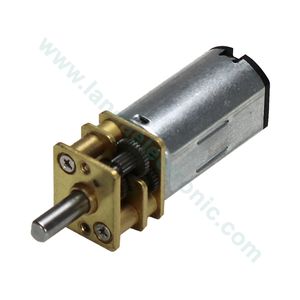 موتور دی سی گیربکس دار ZGA12-FN30 (6V 40RPM)