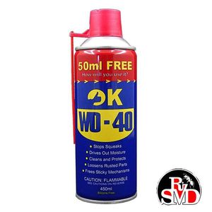 اسپری روان کننده و زنگ بر OK WD-40 450ml