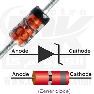 دیود زنر ZENER 1/2W 2.7V