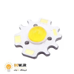 LED COB سفید آفتابی حبابی 3W مدل LUSTROUS 5CLBL