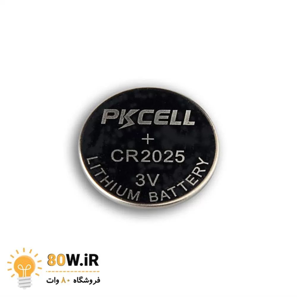 باتری سکه ای پی‌کی سل مدل CR 2025 بسته 1 عددی