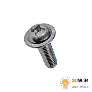 پیچ کیس کامپیوتر واشردار M3 x 6 ارتفاع 6mm (پیچ مادربردی)(بسته 20 عددی)