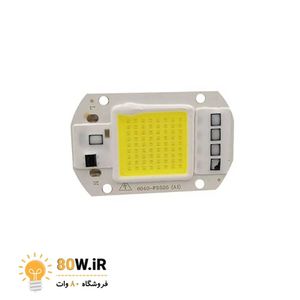 LED COB مهتابی 50W 220V با درایور داخلی