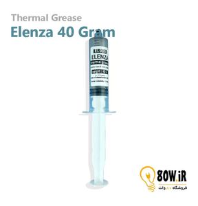 خمیر سیلیکون سرنگی 40 گرمی ELENZA EL900