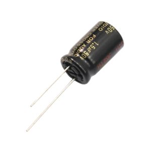 خازن الکترولیتی صوتی بدون پلاریته 1.5uF / 50V مالزی مارک PANASONIC