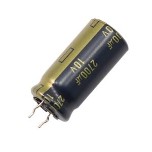 خازن الکترولیتی صوتی 2700uF / 10V مالزی مارک PANASONIC