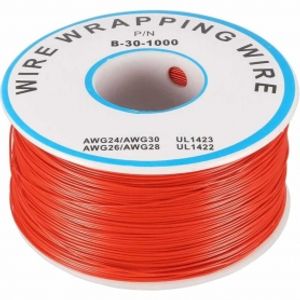 سیم وایرپ WRAPPING حلقه ای قرمز کد B-30-1000