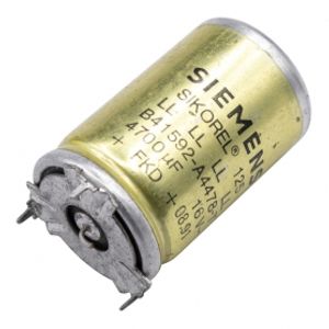 خازن الکترولیتی 4700uF / 16V مارک SIEMENS