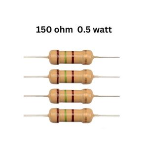 مقاومت 150 اهم 1/2 یا 0.5 وات