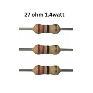 مقاومت 27 اهم 1.4 وات