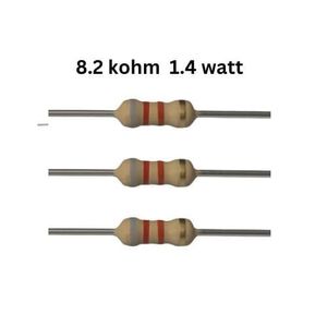 مقاومت 8/2 کیلو اهم 1.4 وات