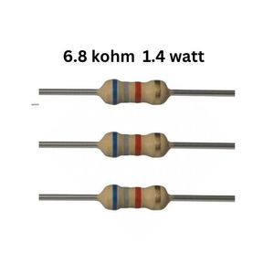 مقاومت 6/8 کیلو اهم 1.4 وات
