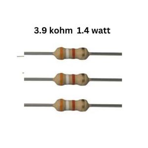 مقاومت 3/9 کیلو اهم 1.4 وات