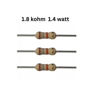 مقاومت 1.8 کیلو اهم 1.4 وات