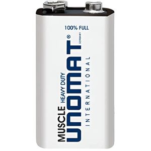 باتری کتابی 9 ولت HEAVY DUTY مارک یونومات UNOMAT